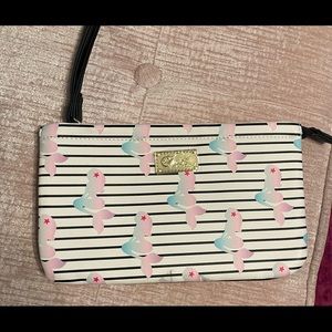 Betsey Johnson mermaid wristlet new without tags